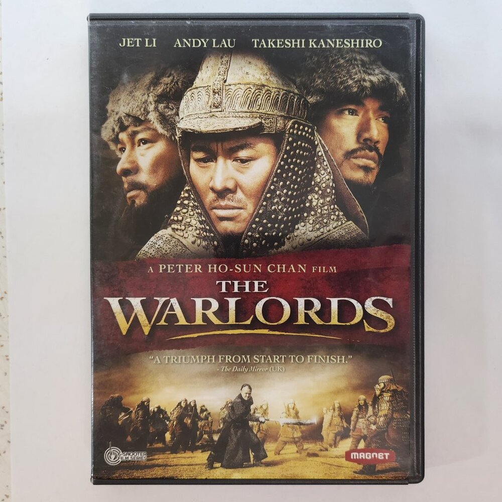 Jet Li The Warlords DVD Movie